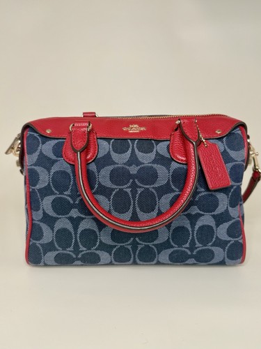 Coach denim signature mini - coach,