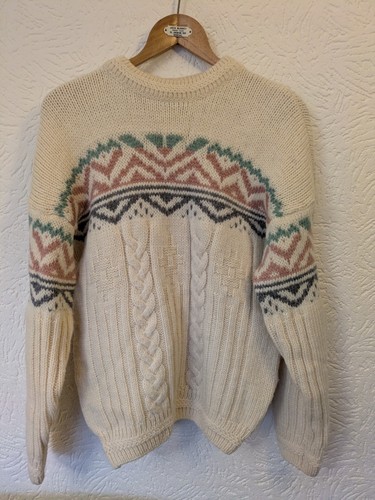 Men vintage peter werth aran - vintage,