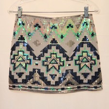 Express Aztec Sequin Tribal