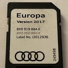 Genuine Audi 2017 RMC Satellite Navigation SAT NAV SD Card 8X0 919 884 K