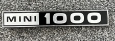 BMC Austin Mini 1000 Automobile Motor Car Badge Emblem British Leyland
