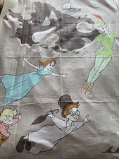 Disney Peter Pan Camelot Large Fabric Panel Quilting Craft