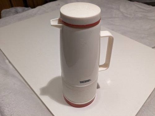 Vintage thermos vacuum flask - vacuum,