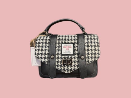 Scottish harris tweed handbag - scottish,