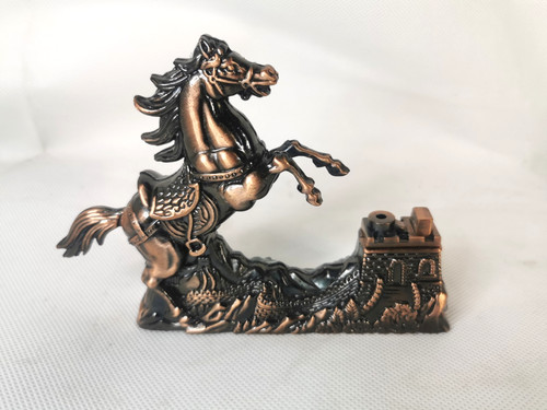 Vintage bronze look rearing - vintage,