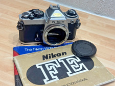 Nikon FE chrome camera body