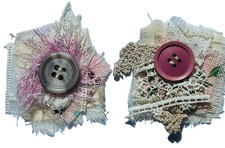 3 Beautiful Fabric Snippets