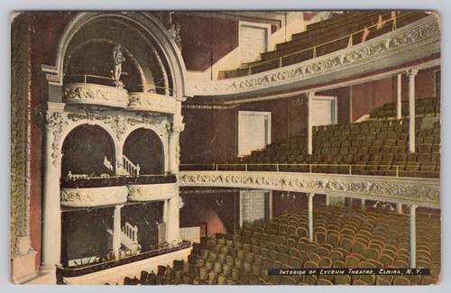 Interior lyceum theatre - lyceum, elmira