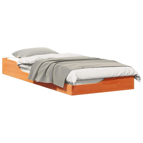 Bed frame solid pine wood - frame,