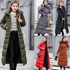 UK Women's Winter Long Hooded