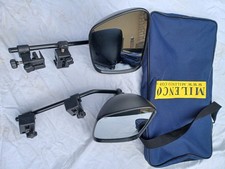 Milenco Grand Aero Extra Wide Towing Convex Mirrors - TwinPack / Pair