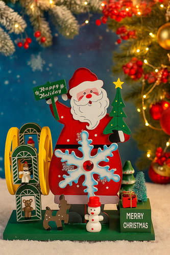 Wooden christmas musical - christmas,