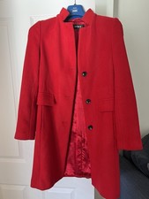 Women's Red Coat DKNY