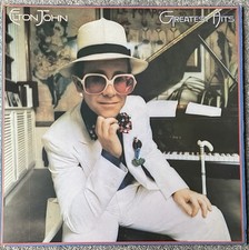 Elton John Greatest Hits Vinyl LP, DJM Records DJLPH 442, UK 1974, VG/VG+