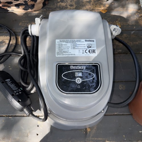 Bestway pool heater for - for, above