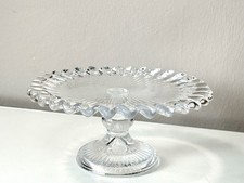 Vintage Style Glass Cake Stand
