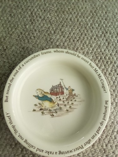 Vintage wedgwood peter rabbit - peter,