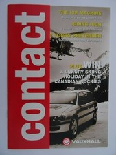 Vauxhall Contact Magazine 1996:Frontera, Police Vectra, Omega Tourer,Corsa Sport