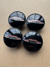 MINI JCW CENTRE CAPS 4 X 54MM JOHN COOPER WORKS S R56 R53 R58 R59
