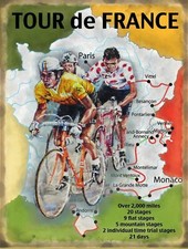 A3 A4 Size - Tour de France