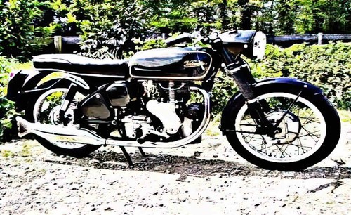 Photo motorbike velocette - a4,