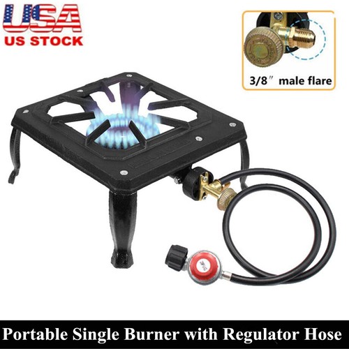 Camping stove burner cast iron - camping,