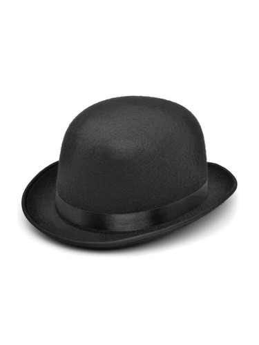 Bowler black felt hat - bowler, 1920s