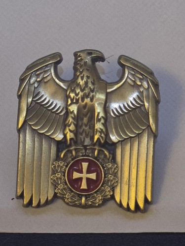 Wwii german red cross visor - wwii,