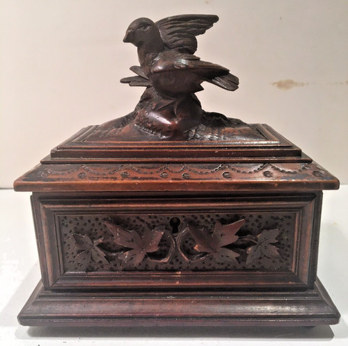 Antique black forest swiss - black,