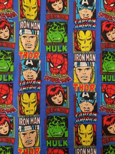 Avengers fabric end roll - of,