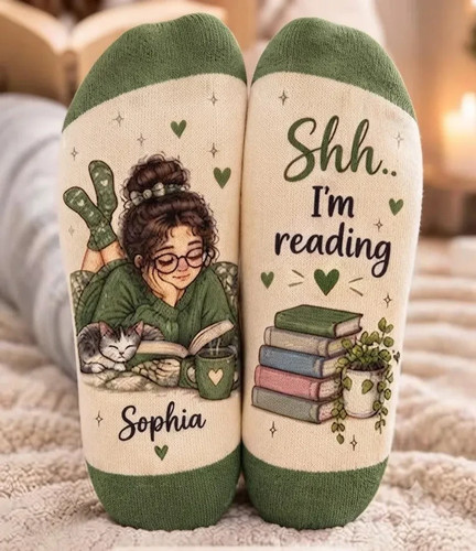 Personalized book lover - personalized,