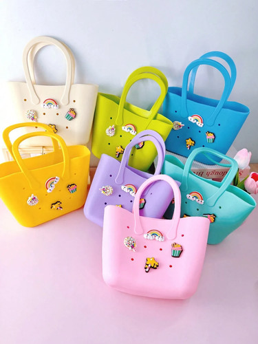 Kids silicone flower hollow - flower,