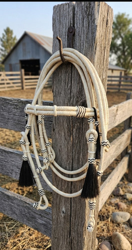 Natural rawhide western - rawhide,
