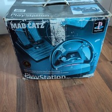 PlayStation PS1 Mad Catz Steering Wheel & Pedals SLEH-0005
