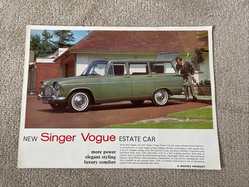 Singer vogue estate car - singer,