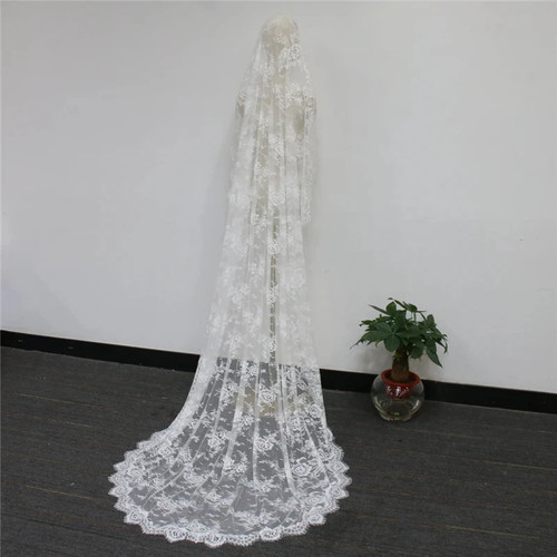 Off white mantilla style - mantilla,