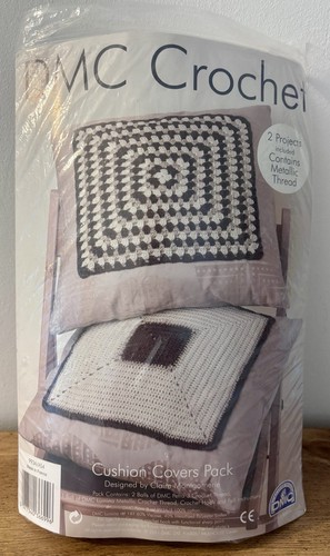Dmc crochet cushion covers kit - cushion,
