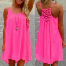 Boho Women's Strappy Solid