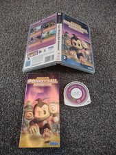SONY PSP GAME - SUPER MONKEY BALL ADVENTURE - Complete In Box