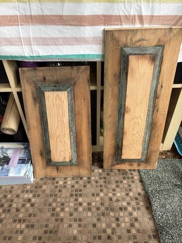 Panels from old victorian door - panels,
