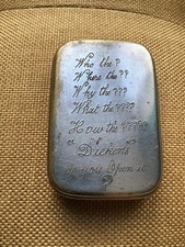 Collectable novelty matchbox - matchbox,