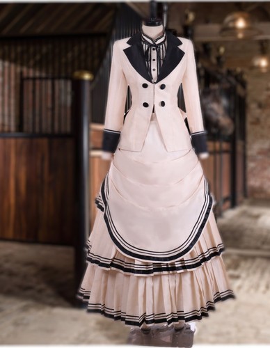 Georgian riding habit horse - georgian,