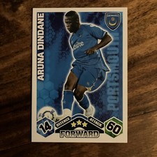 Match Attax 2009/10 Aruna Dindane Base Card (Read Description)