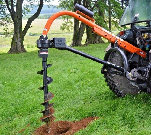 Tractor mounted pto - pto, borer