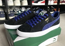 Puma Clyde Black/Electric Blue