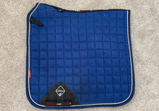 LEMIEUX PRO SPORT thick padded blue saddlepad numnah DRESSAGE LARGE