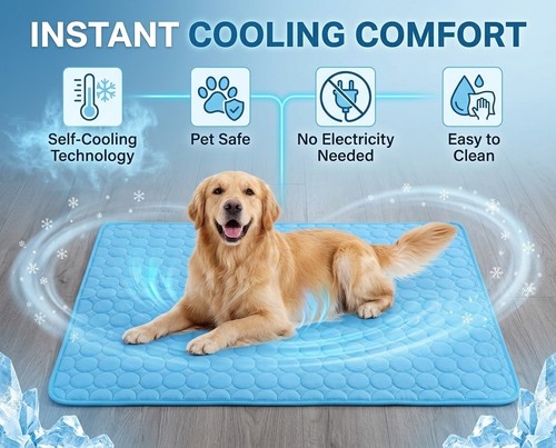 Pet self cooling gel mat - cooling,