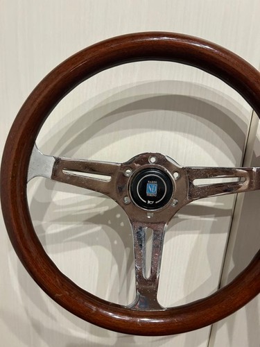 Wooden steering wheel