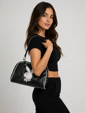 Playboy Black Shoulder Bag –