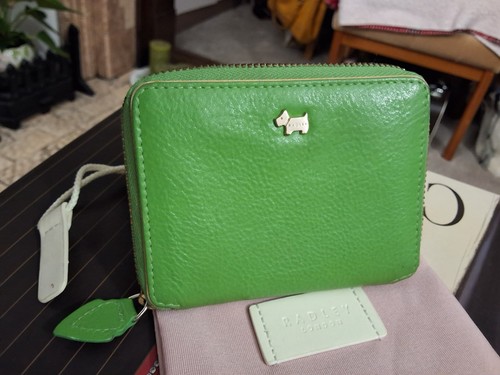 Radley emerald green zipped - radley,